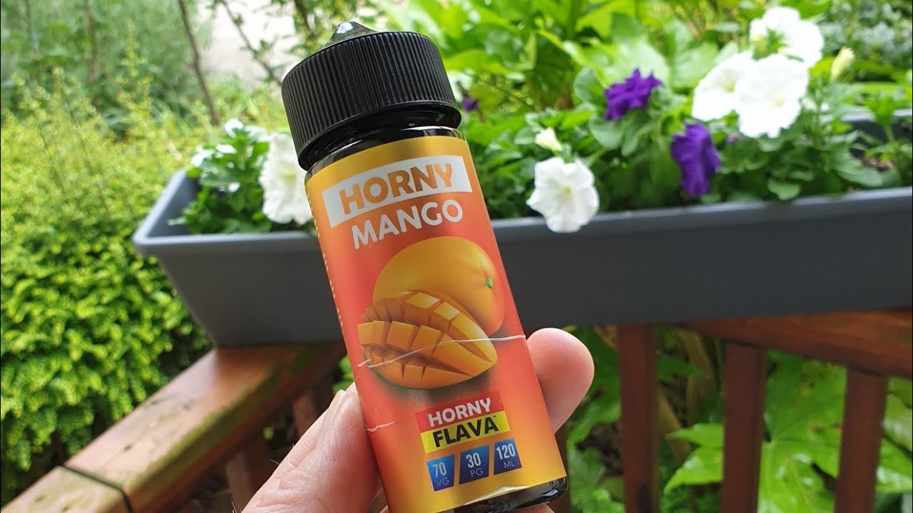 Horny Flava,eliquid HORNY MANGO 🥭