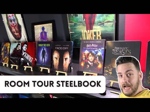 Découvrez ma collection de Bluray STEELBOOK  Room Tour Steelbook