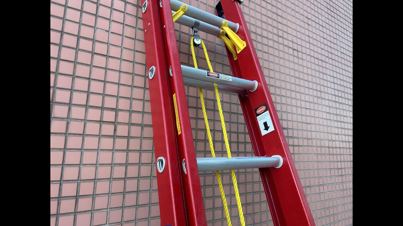 FRP extension ladder using video.#ladder #olympics - YouTube