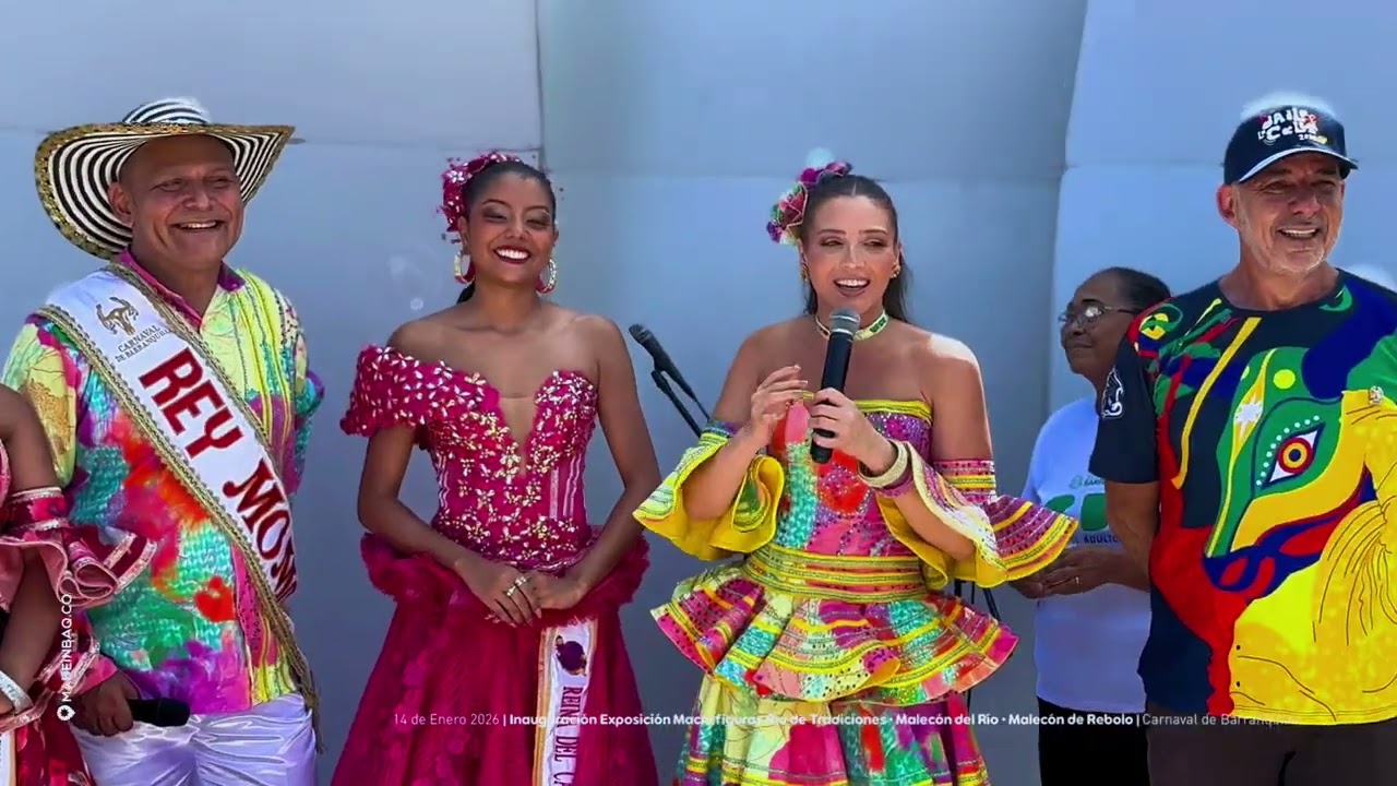 Así luce Río de Tradiciones, la exposición a cielo abierto del Carnaval 2026.