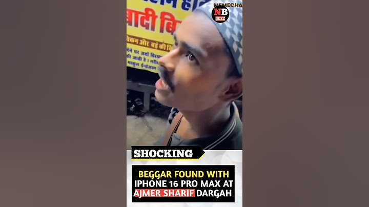 Beggar found with iphone 16 PRO MAX at Ajmer Sharif 😱 || #news #ajmer #beggar