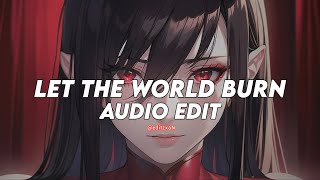 .leT tHE woRLD BuRN (Tik tok Remix) - CHris grEY edIT AuDIoo