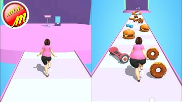 Fatty Run 3D NEW UPDATE All Levels Gameplay Android/ios new ios game Gameplay Trailer.