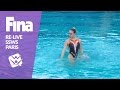 RE-LIVE | Free Solo Prelim - Paris | FINA Synchronised Swimming World Series 2017