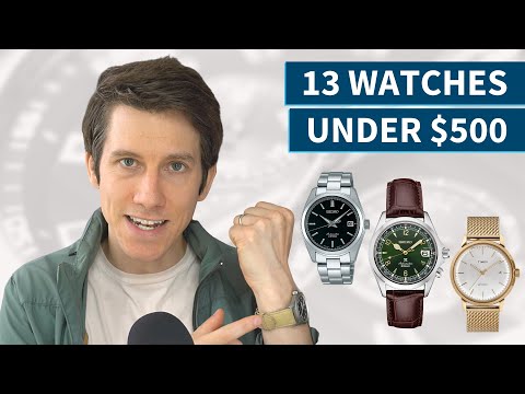 13 Best Watches Under $500 | Seiko, Hamilton, Omega and MORE