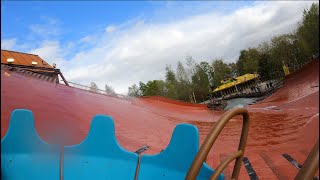 Onride: 'Amazonia' 💦 4K/POV 2024 - Bellewaerde park