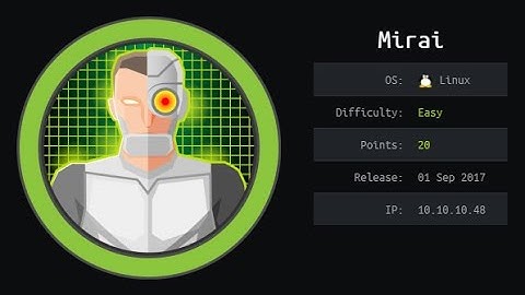 Mirai HTB | zSecurity Live Session