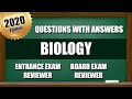 Entrance Exam Reviewer 2020 | Common Questions with Answer in Biology and Science | PART 1