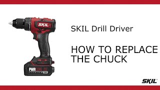 SKIL_Drill Driver_How To Replace The Chuck