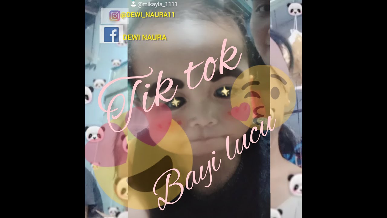 Tik tok bayi lucu 