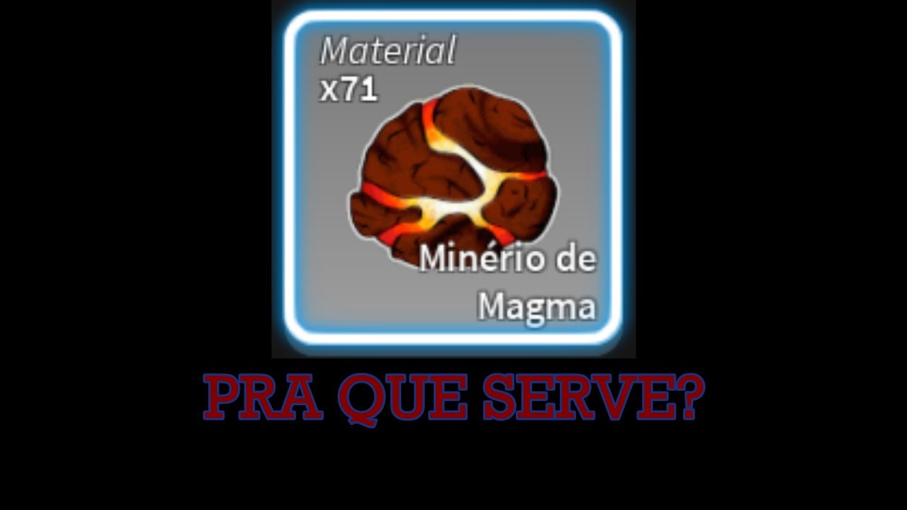 Como obter Magma Ore em Blox Fruits