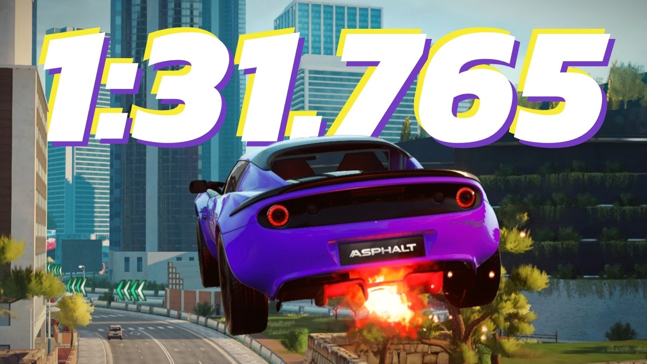 Asphalt Legends: Lotus Elise x Welcome to Osaka [1:31.765] - от @crazydasher777