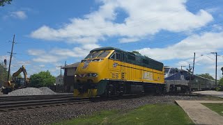 Metra 90 And 76 Double Head on train 503 At West Chicago il on 5/23/2026