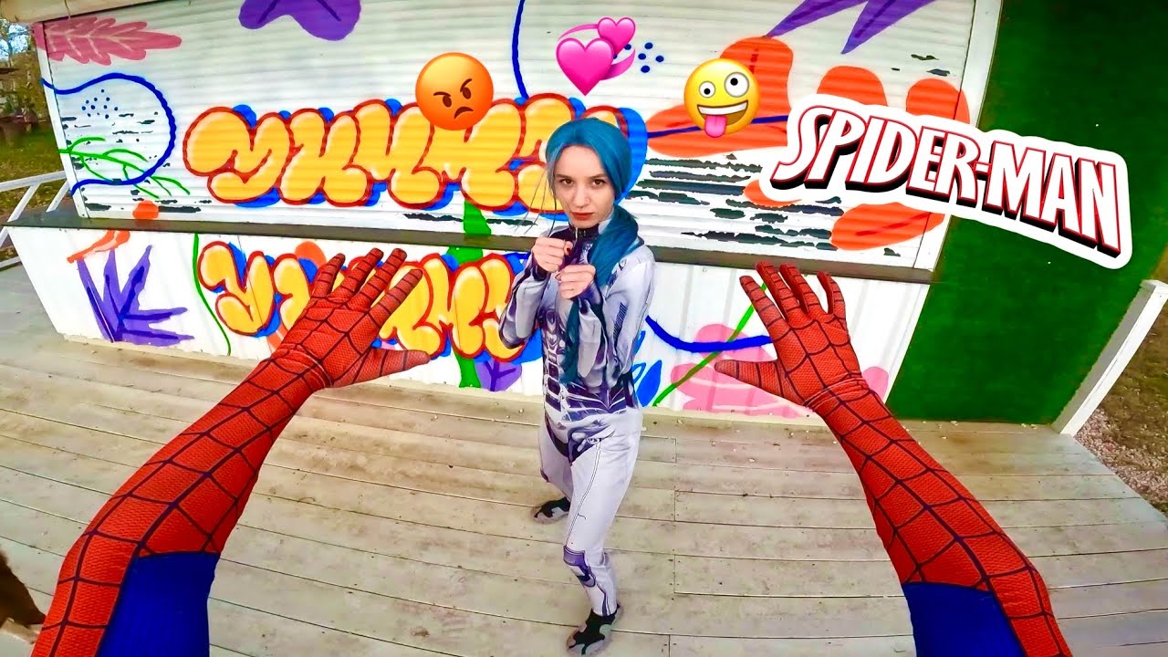 SPIDER-MAN ESCAPING CRAZY AI GIRL IS BACK (AI Parkour POV) 