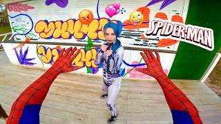 Spider-Man Escaping Crazy Ai Girl Is Back Ai Parkour Pov -Time
