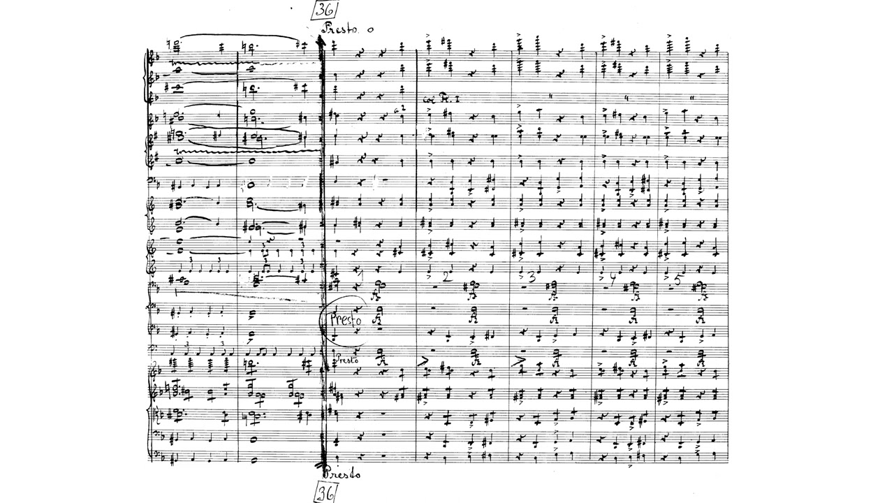 Mira [Johan Halvorsen] Symphony No.2 in D Minor "Fatum" (Score-Video) en YouTube