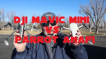 DJI Mavic Mini VS Parrot Anafi, A Feature & Video Comparison
