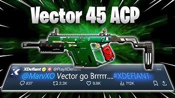 The #1 "Vector" Class Set up in Season1 of XDEFIANT! (Best Vector Class set up)