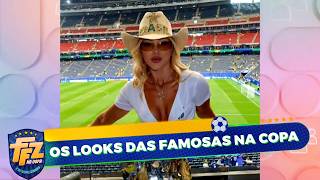 Confira os looks usados pelas famosas nos jogos do Brasil | Fofocalizando 01/07/26