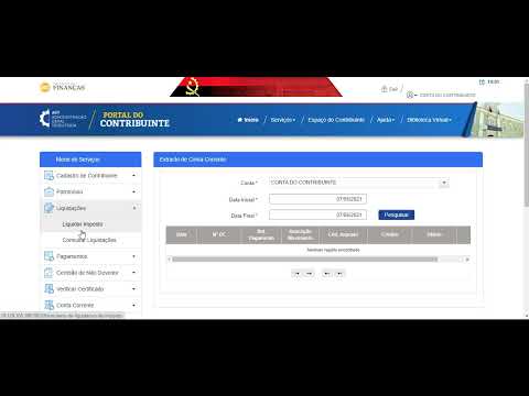 Consulta de Liquidação no Portal do Contribuinte