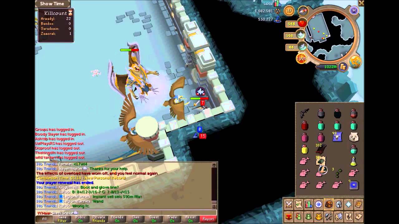 Noxious Longbow at Armadyl GWD Comparison with Zaryte Bow Legacy