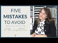 Five Mistakes to Avoid at the Consultation ] Interior Design Business