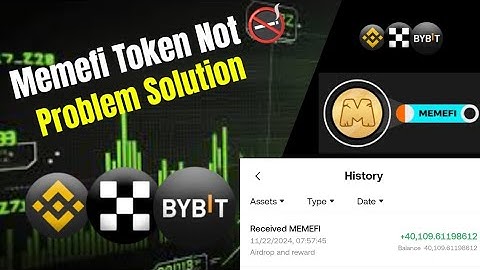 Memefi token not received / Memefi token problem solution / memefi token received