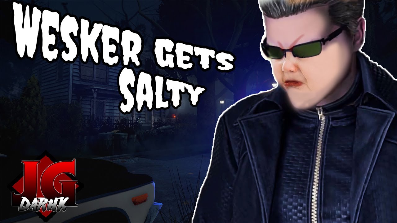 WESKER GETS SALTY IN END GAME CHAT || DEAD BY DAYLIGHT - YouTube