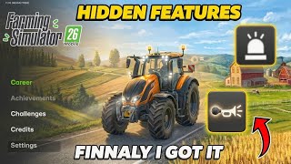 Hidden Features You Didn't About Know In Fs26 | Fs26 All New Features 