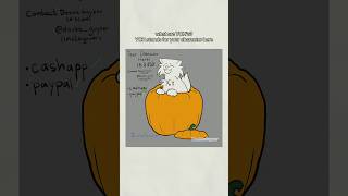 Pumpkin YCH! #ych #yourcharacterhere #shorts #animation #art #speedpaint #speeddraw #furry #cat