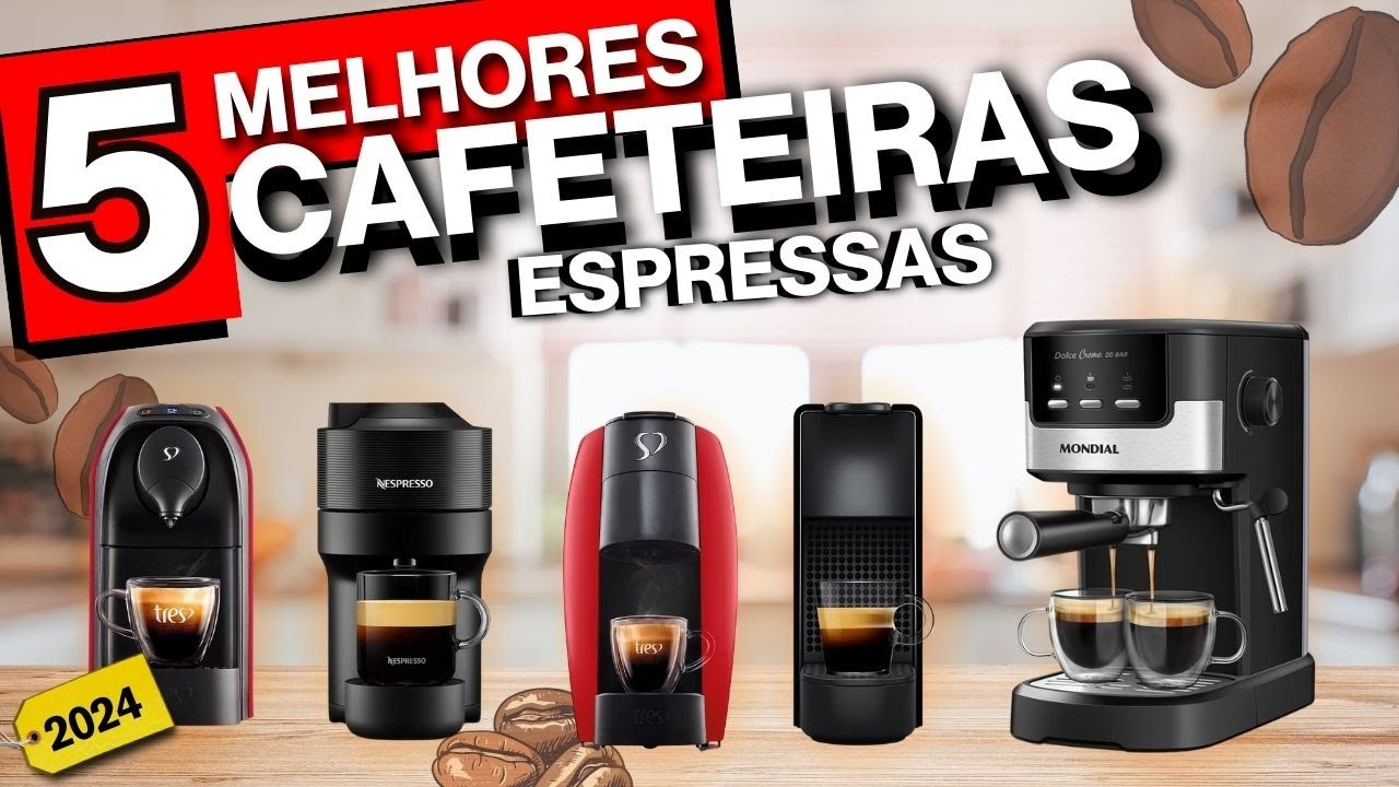 As 5 MELHORES MÁQUINA DE CAFÉ EXPRESSO de 2024!✅ ( Melhor Cafeteira  Espresso)