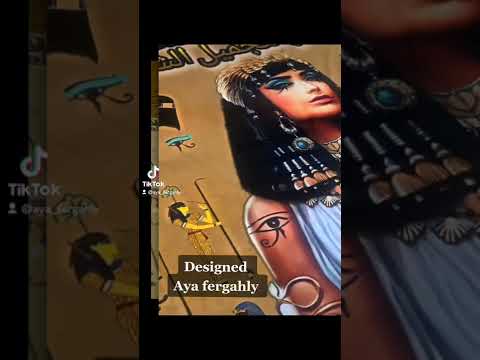 تصميم وتنفيذ ديكور فرعونى فاخر لبيوتى سنتر كليوبترا لتجميل الشعر