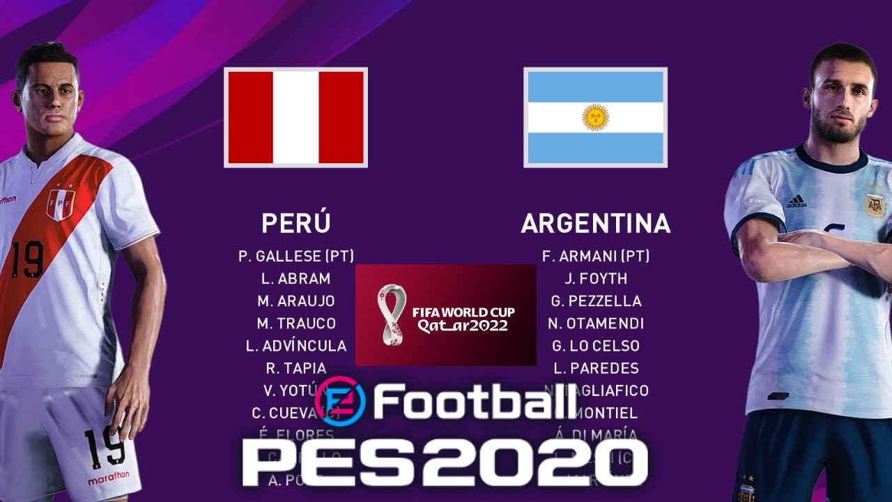 PERÚ VS ARGENTINA ELIMINATORIAS QATAR 2022 YouTube