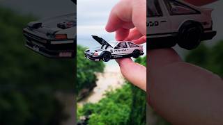 Reviewing Mini GT Sprinter Trueno AE86 Kaido Street with a wonderful view.