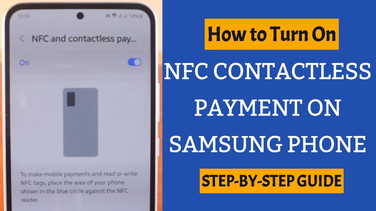 How to Turn on NFC and Contactless Payments on Samsung - YouTube