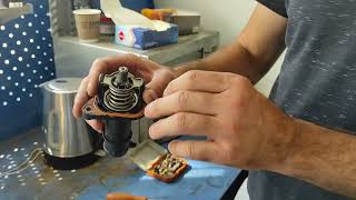 видео: Термостат переделка,Шкода Октавия Тур BFQ на механический 85 градусов. картинка: Термостат переделка,Шкода Октавия Тур BFQ на механический 85 градусов.