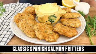 Classic Spanish Salmon Fritters | EASY 20 Minute Tapas Recipe