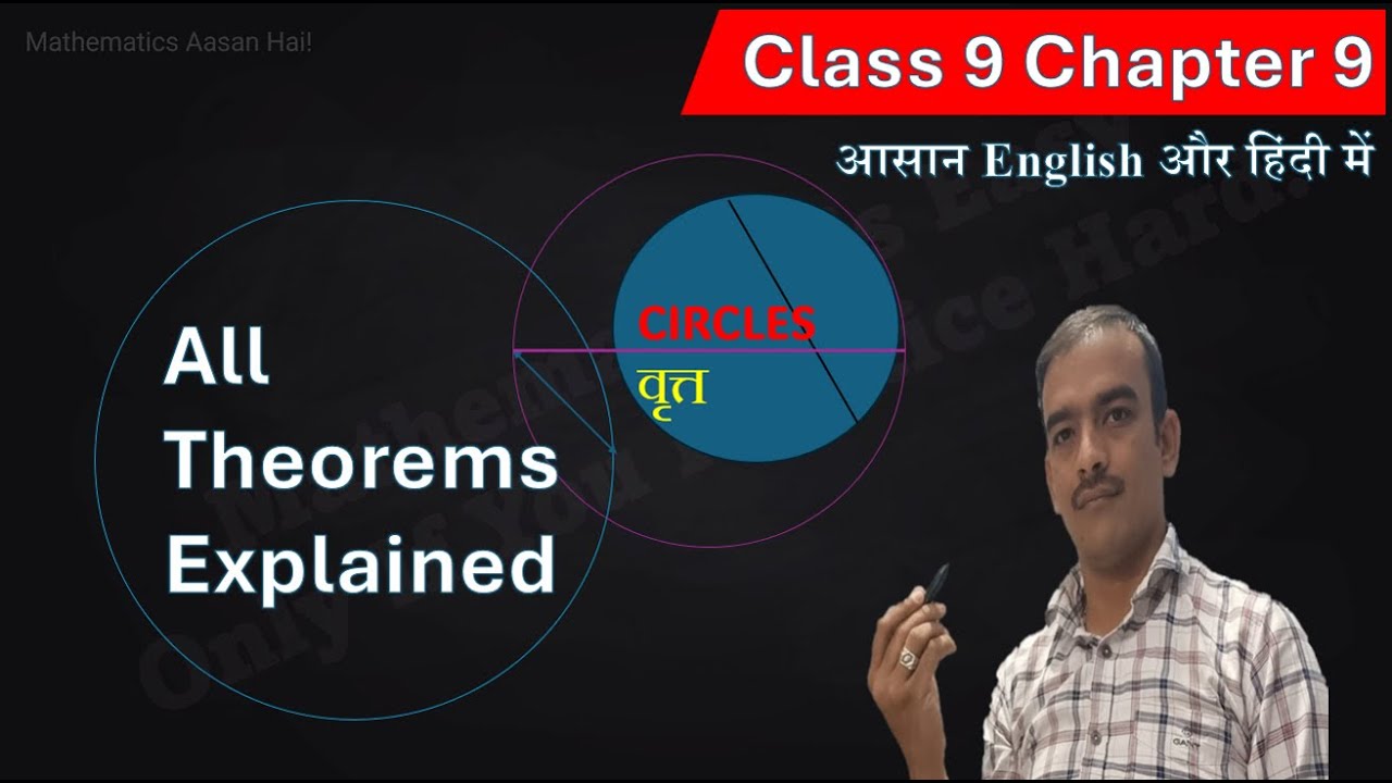 Class 9 Maths | Chapter 9 Circles | Introduction | All theorems ...