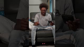 When He Looked Under The Couch -