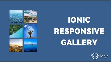 Ionic Image Gallery With Responsive Grid and Pinterest Style