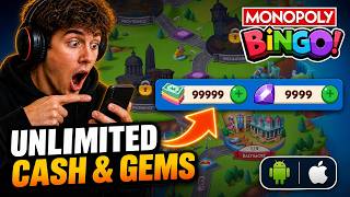 Details MONOPOLY: Bingo! Hack - Unlimited Free Cash & Gems (iPhone & Android) Update