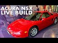 NSX Build  Widebody (Marga Hills Day 1) | LIVE BUILD Angie Mead King