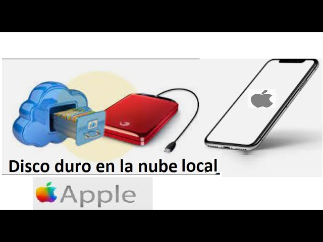 Cómo conectar un iPhone a un disco duro externo como nube local 