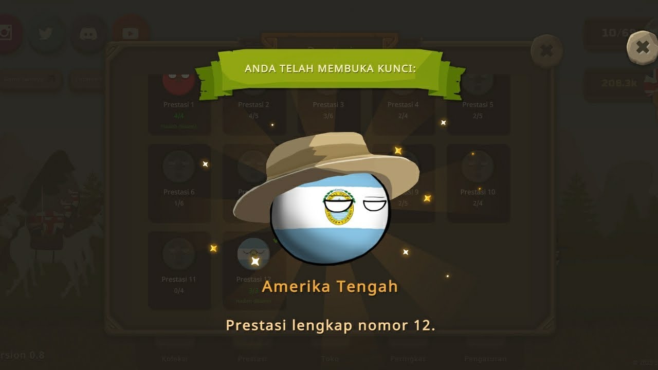 Tutorial cara mendapatkan Amerika Tengah di game Countryball At War| #countryballs #tutorial #games