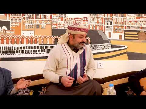 الحاوري يقلد الشاب صالح المطري... مقيلكم سعيد