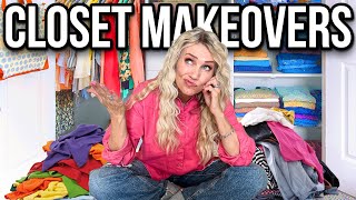 SURPRiSiNG my 10 KiDS w/ DREAM WARDROBE! CLOSET MAKEOVER!!