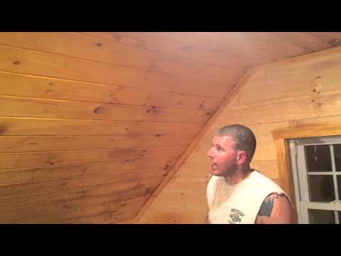 how-to-finish-knotty-pine-with-shellac.-how-to-use-zinsser-amber-shellac.-how-to-finish-pine-board