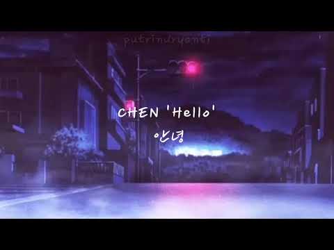 EXO CHEN - 'HELLO' ( 안녕 ) + RAIN SOUNDS Lyrics sub English Aesthetic