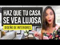 Transforma tu Casa en un Espacio de LUJO | TOP 7 Tips Diseño de Interiores Elegante y Lujoso