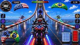IMPOSSIBLE 🏍️🔥GT MOTO BIKE RACING 2026-HARD BIKE RACING STUNTS 3D-ANDROID GAMEPLY🎧 screenshot 5